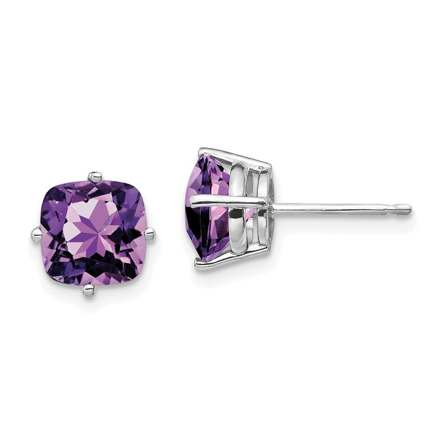 14k White Gold Jewelry Style XE108WAM - Classique Jewelry Inc.