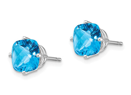 14k White Gold Earrings Style XE108WBC - Classique Jewelry Inc.