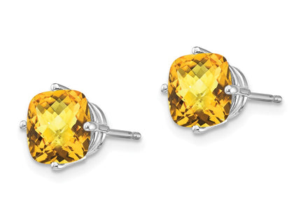 14k White Gold Earrings Style XE108WCC - Classique Jewelry Inc.