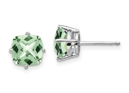 14k White Gold Earrings Style XE108WCG - Classique Jewelry Inc.