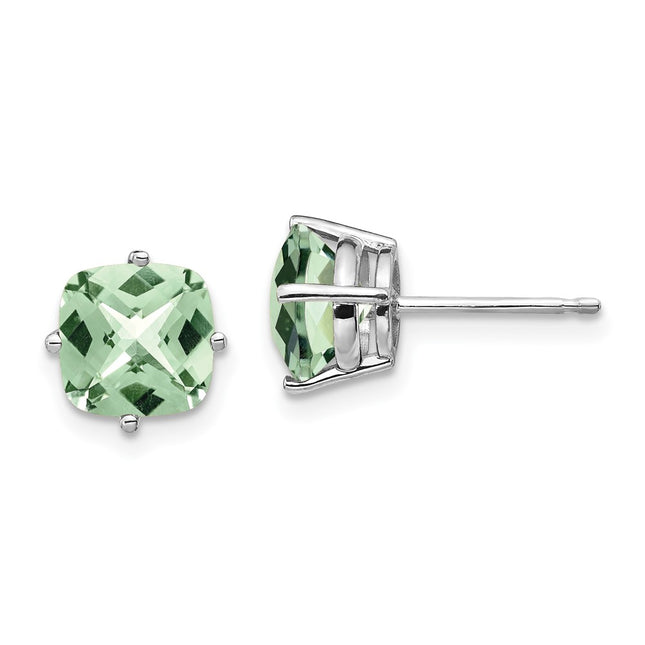 14k White Gold Earrings Style XE108WCG - Classique Jewelry Inc.