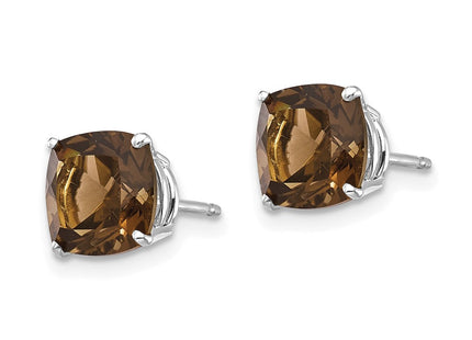 14k White Gold Earrings Style XE108WCQ - Classique Jewelry Inc.
