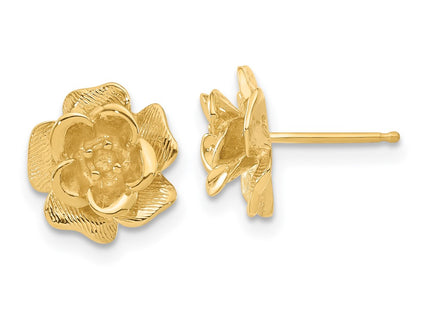 14k Yellow Gold Earrings Style XE15 - Classique Jewelry Inc.