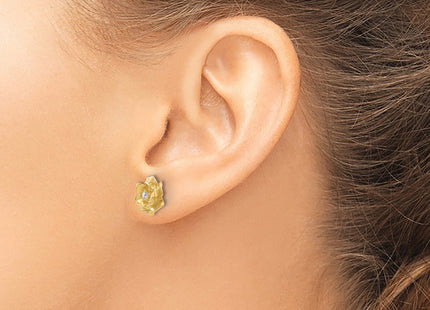 14k Yellow Gold Earrings Style XE15VS - Classique Jewelry Inc.