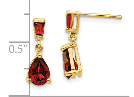 14k Yellow Gold Earrings Style XE1699GA - Classique Jewelry Inc.