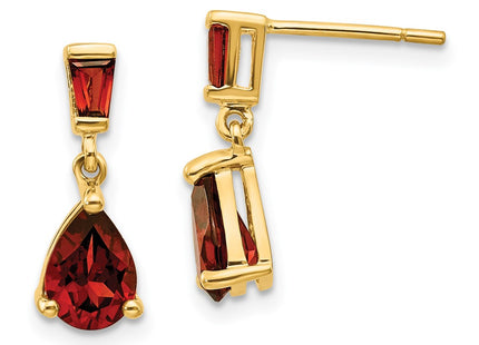 14k Yellow Gold Earrings Style XE1699GA - Classique Jewelry Inc.