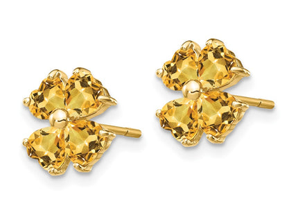 14k Yellow Gold Earrings Style XE1938CI - Classique Jewelry Inc.