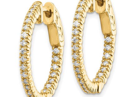 14k Yellow Gold Earrings Style XE1983AA - Classique Jewelry Inc.