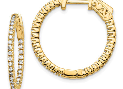 14k Yellow Gold Earrings Style XE1984AA - Classique Jewelry Inc.