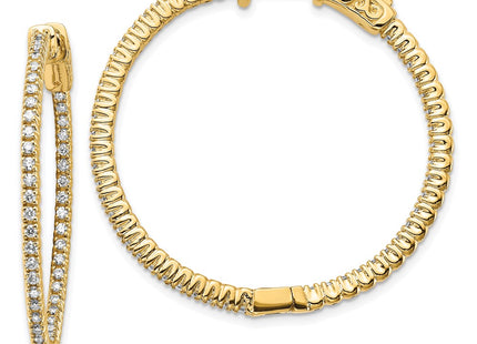 14k Yellow Gold Earrings Style XE1985AA - Classique Jewelry Inc.
