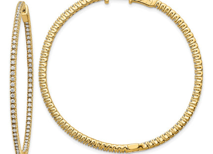 14k Yellow Gold Earrings Style XE1986AA - Classique Jewelry Inc.