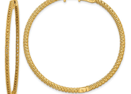 14k Round Hoop w/Safety Clasp Earring Mountings (Style XE1986)