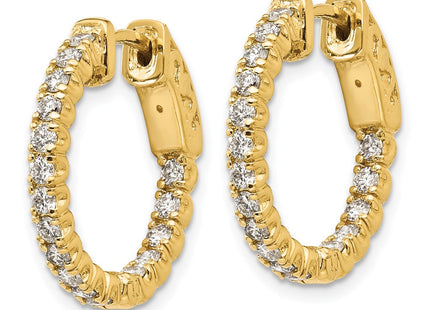 14k Yellow Gold Earrings Style XE1987AA - Classique Jewelry Inc.
