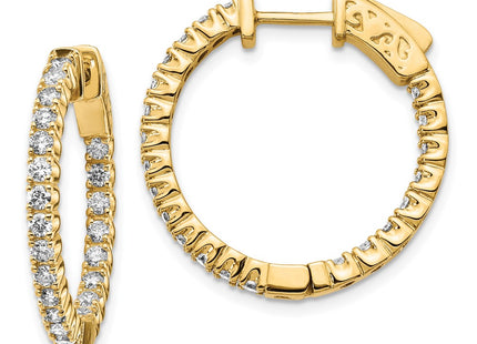 14k Yellow Gold Earrings Style XE1988AA - Classique Jewelry Inc.