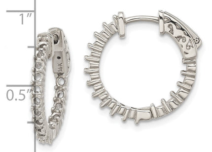 14k Round Hoop w/Safety Clasp Earring Mountings (Style XE1990)