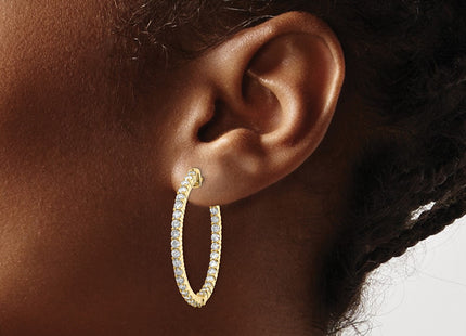 14k Yellow Gold Earrings Style XE1991AA - Classique Jewelry Inc.
