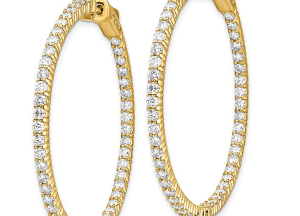 14k Yellow Gold Earrings Style XE1992AA - Classique Jewelry Inc.