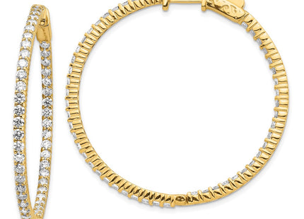 14k Yellow Gold Earrings Style XE1992AA - Classique Jewelry Inc.