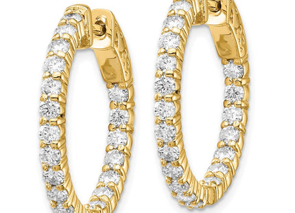 14k Yellow Gold Earrings Style XE1994AA - Classique Jewelry Inc.
