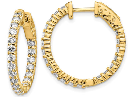 14k Yellow Gold Earrings Style XE1994AA - Classique Jewelry Inc.