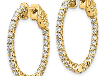 14k Yellow Gold Earrings Style XE2000AA - Classique Jewelry Inc.