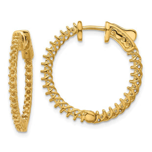 14k Round Hoop w/Safety Clasp Earring Mountings (Style XE2000)