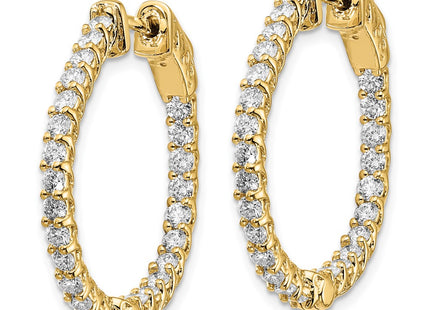 14k Yellow Gold Earrings Style XE2003AA - Classique Jewelry Inc.