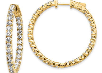 14k Yellow Gold Earrings Style XE2015AA - Classique Jewelry Inc.