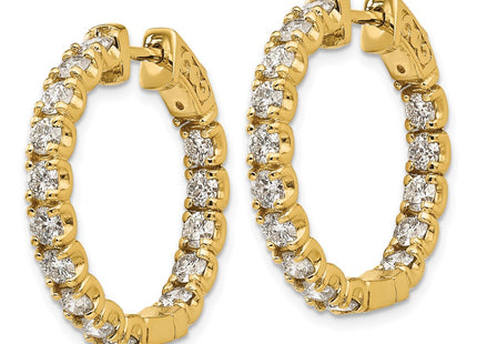 14k Yellow Gold Earrings Style XE2016AA - Classique Jewelry Inc.