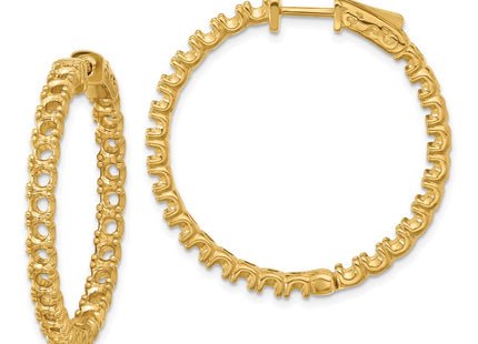 14k Yellow Gold Earrings Style XE2017 - Classique Jewelry Inc.