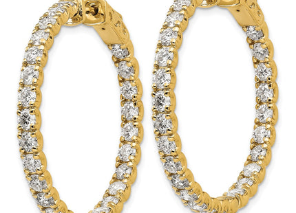14k Yellow Gold Earrings Style XE2017AA - Classique Jewelry Inc.