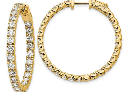 14k Yellow Gold Earrings Style XE2017AA - Classique Jewelry Inc.