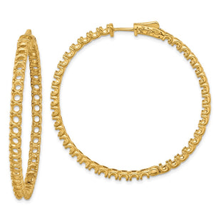 14k Round Hoop w/Safety Clasp Earring Mountings (Style XE2018)