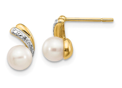 14k Yellow Gold Earrings Style XE2493AA - Classique Jewelry Inc.