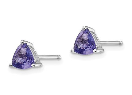 14k White Gold Earrings Style XE2516TZ - Classique Jewelry Inc.