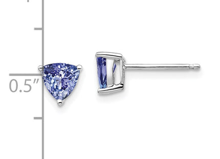 14k White Gold Earrings Style XE2516TZ - Classique Jewelry Inc.