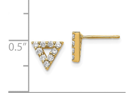 14k Yellow Gold Earrings Style XE3071A - Classique Jewelry Inc.