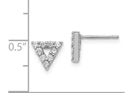 14k White Gold Earrings Style XE3071WA - Classique Jewelry Inc.