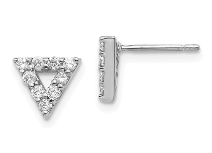 14k White Gold Earrings Style XE3071WA - Classique Jewelry Inc.