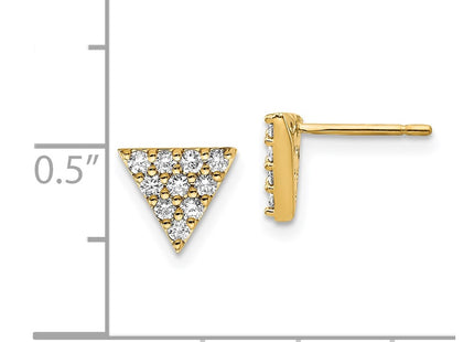 14k Yellow Gold Earrings Style XE3072A - Classique Jewelry Inc.
