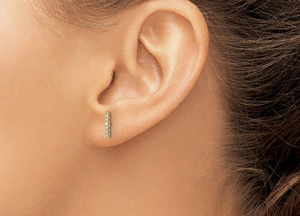 14k Yellow Gold Earrings Style XE3075A - Classique Jewelry Inc.