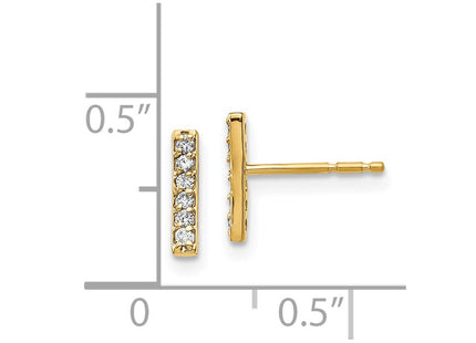 14k Yellow Gold Earrings Style XE3075A - Classique Jewelry Inc.