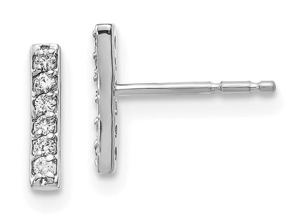 14k White Gold Earrings Style XE3075WA - Classique Jewelry Inc.