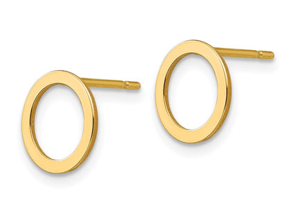 14k Yellow Gold Earrings Style XE3083 - Classique Jewelry Inc.