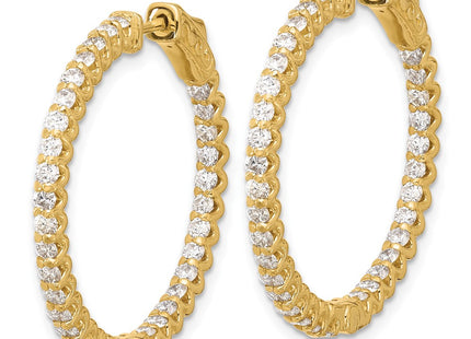 14k Yellow Gold Earrings Style XE3240AA - Classique Jewelry Inc.