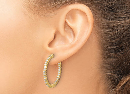 14k Yellow Gold Earrings Style XE3240AA - Classique Jewelry Inc.