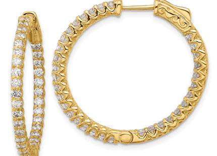 14k Yellow Gold Earrings Style XE3240AA - Classique Jewelry Inc.
