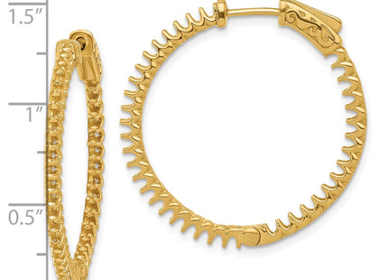 14k Yellow Gold Earrings Style XE3241 - Classique Jewelry Inc.