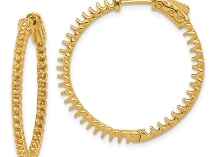 14k Yellow Gold Earrings Style XE3241 - Classique Jewelry Inc.