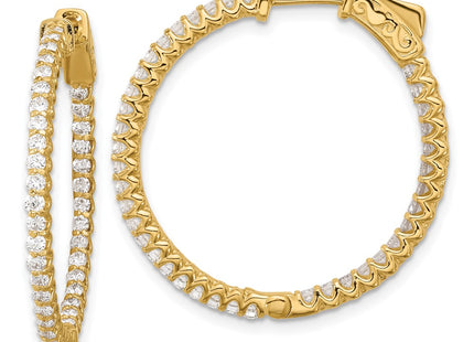 14k Yellow Gold Earrings Style XE3241AA - Classique Jewelry Inc.